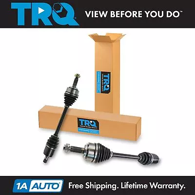 TRQ New CV Joint Axle Shaft Assembly Front Pair Set For 03-07 Accord 3.0L V6 • $129.95