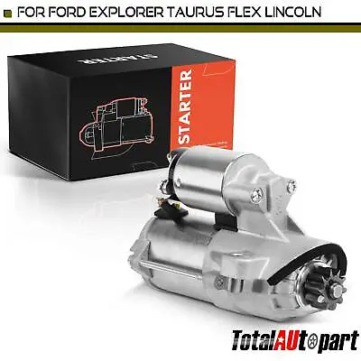 Starter Motor For Ford Explorer Edge Flex Taurus Lincoln Continental MKS Mercury • $74.89