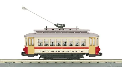 O-Gauge - MTH - Babylon Railroad Co. Bump-N-Go Trolley • $99.99