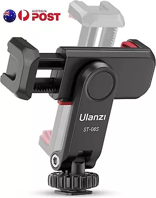 $18.99 • Buy Ulanzi ST-06S Phone Holder 360° Rotatable Clamp Tripod Mount For IPhone Samsung