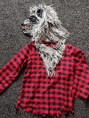 £4.50 • Buy Wolf Dressing Up Costume  Wolf Mask