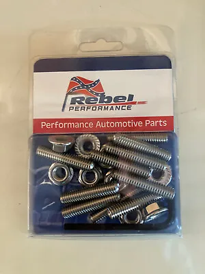 Ford FE V8 Stainless Steel Valve Cover Stud Kit And Wrench 1.5  Long • $13.99