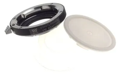 VM Adapter Voigtlander Camer Lens Micr0 4/3 M4/3 Converter Mount Ring Caps Mint • $239