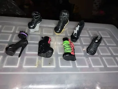 Monster High Doll Shoe Lot 7 Single Shoes No Pairs • $10.99