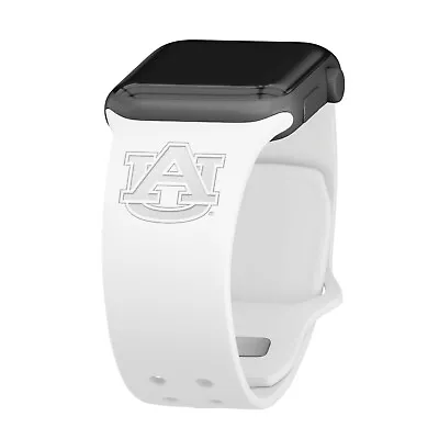 Auburn Tigers Apple Compatible Engrave Silicone Sport Band • $29.99