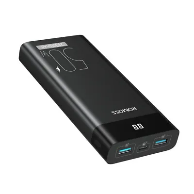 $27.99 • Buy Romoss 50W Power Bank Quick Charging Powerbank Portable Charger For Phone Laptop