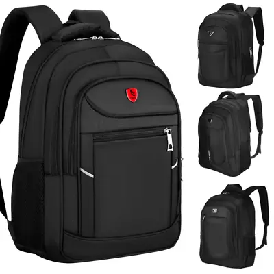 15.6  Laptop Backpack-Men's Waterproof Hiking Rucksack-Sport Travel School Bag • £12.99