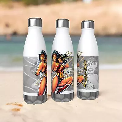Personalised Wonder Woman Water Bottle DC  Gift For Any Age Pin Bowling Bottle • £14.99