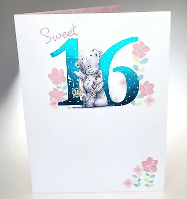 Sweet 16. LARGE Me To You Tatty Teddy 16th BIRTHDAY Card. • £4.99