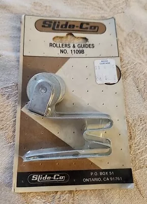 Vintage Slide-Co No. 1109B - Screen Door Rollers & Guides - New Sealed All Metal • $9.99