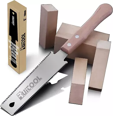 Japanese Hand Saw Flexible Blade 14/17 TPI Double Edge Sided 6 Inch Saws Tools • $30.93