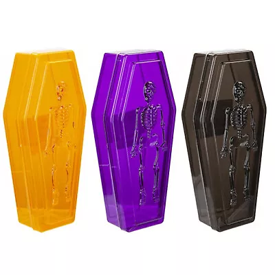 Halloween Candy Coffin Box Trick Or Treat Party Kids Gift Accessory Decoration • £6.90