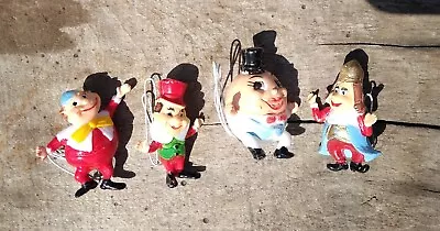 Vintage Nursery Rhymes Storybook Characters Hand-painted Figures- Lot Of 4 • $20