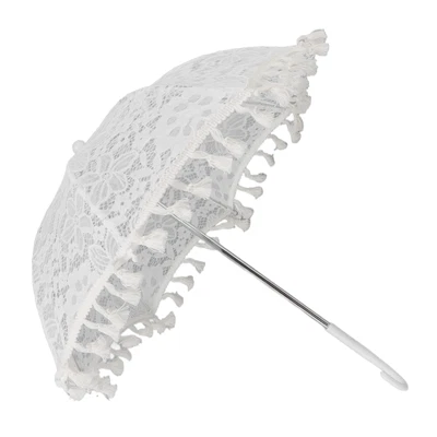 $19.23 • Buy Lace Umbrella Vintage Bridal Lace Parasol Children's Photo Costume Props New
