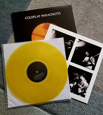 Coldplay Parachutes - 20TH Anniversary Reissue On Translucent Yellow Vinyl • £36