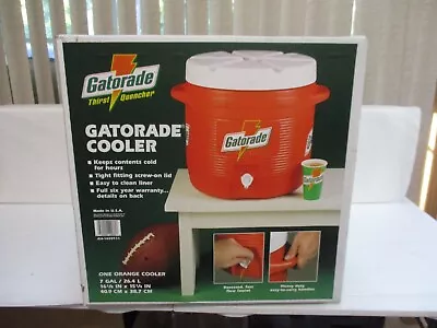 New Old Stock - Vintage 1990s Gatorade 7 Gallon Cooler - #1655T-11 • $49.95