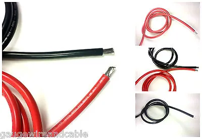 $19.52 • Buy 8 AWG Gauge Battery Cable, Marine Grade Wire Tinned Copper Auto, Boat, Solar