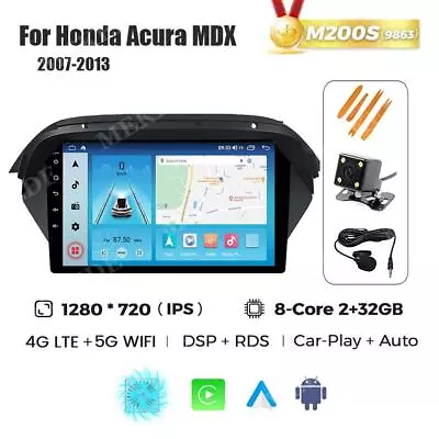 For Honda Acura MDX 2007-13 Android Car Radio GPS Navi Stereo Carplay DSP BT FM • $289.99