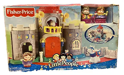 Vintage Fisher Price Little People Castle King And Queen Set  • $78