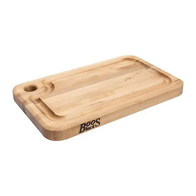 John Boos Block 16  Maple Wood Cutting Board With Juice Groove(Open Box) • $52.93