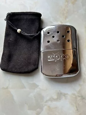 Zippo  6-Hour Refillable Hand Warmer - High Polish Chrome • £0.99