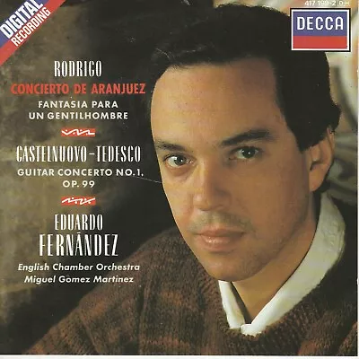 £2.99 • Buy Rodrigo CONCIERTO DE ARANJUEZ Etc  Eduardo Fernandez Cd