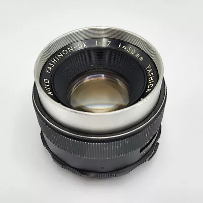 Yashica Yashinon-DX 50mm F1.7 Prime Lens For Pentax M42 Mount Cameras *READ* • $19.53
