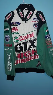 Castrol GTX Rare  SIGNED  Jacket Sz M • $467.07