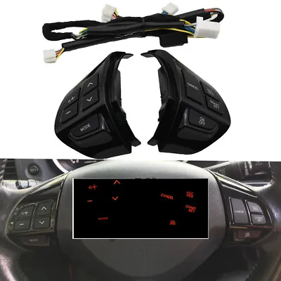 2x Radio Volume Steering Wheel Control Switch For Mitsubishi Montero/Lancer/ASX • $36.09