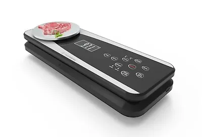 Vacuum Sealer Machine For Food Storage Packing With Vacuum Sealer Bags And Roll • £49.95