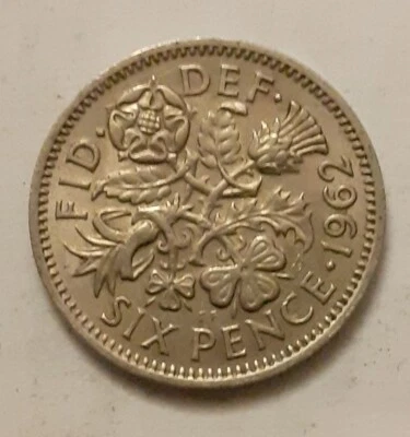 Free 1962 Sixpence Queen Elizabeth Ii A Must Have For The Collector Stunning!!!  • £3.50