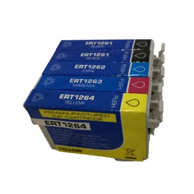 5PK 2BK+CMY Ink For Epson 126 T126 WF3520 3540 WF7510 7520 WF545 635 645 840 845 • $17.99