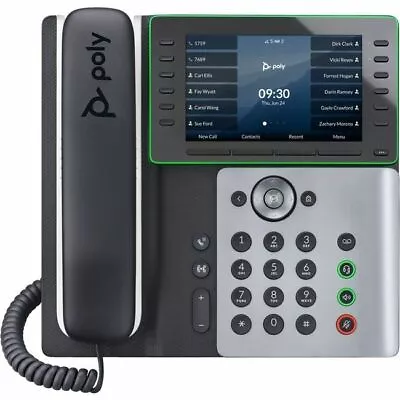 Poly Edge E550 IP Phone Corded Corded/Cordless Bluetooth Wi-Fi Black 82M91AA • $228.53