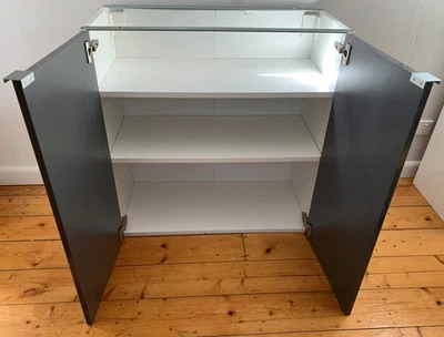 $1 • Buy Ikea METOD Kitchen Base Cabinet W80xD37xH80cm With Shelves And Doors
