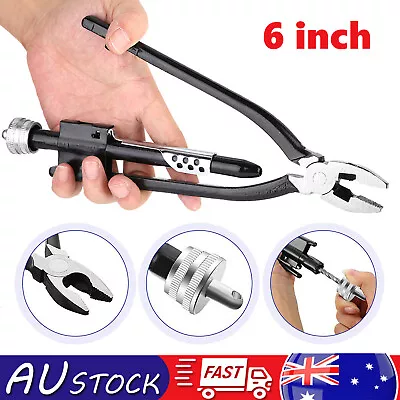 6  Aircraft Safety Wire Twisting Pliers Set Lock Twist Twister Wiring Lock Tools • $18.19