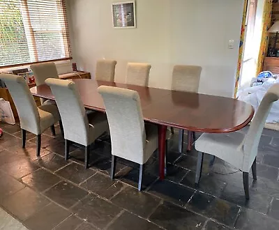 8 Seater Extension Dining Table And Chairs • $400