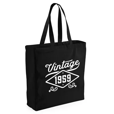 65th Birthday Gift Idea For Her Women Lady Shopping Bag Present Tote 65 • £12.95