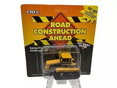 Ertl Road Construction Ahead Die Cast Catepillar 85C  Tractor 1:64 Scale New • $16