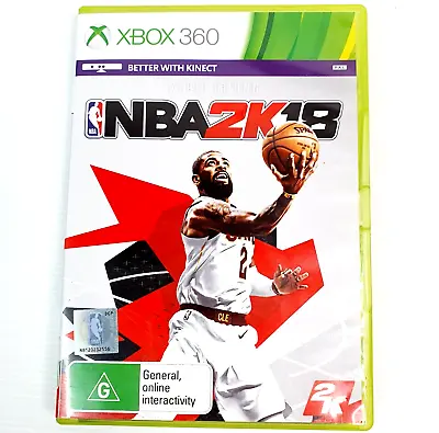 NBA 2K18 Kyrie Irving Microsoft Xbox 360 Video Game *Rare Basketball Games • $154.99