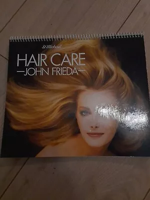 John Frieda Hair Care Book By St Michael Marks Spencer 1983 Styles Perming Retro • £15