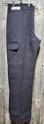 Men's DICKIES Charcoal GRAY Industrial Uniform CARGO Work Pants 36x32 • $15.96