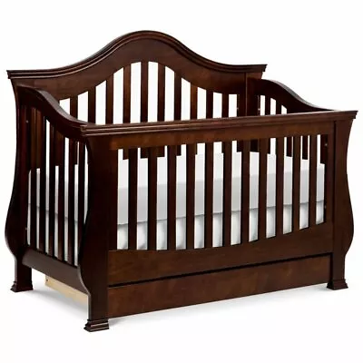 Namesake Ashbury 4-in-1 Convertible Crib With Toddler Bed Conversion Kit In E... • $499.99