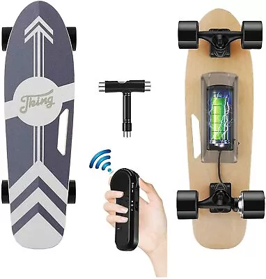 Electric Skateboard Teens Power Motor Smart Sensors Cruiser 7 Layer Maple Board • $119.99