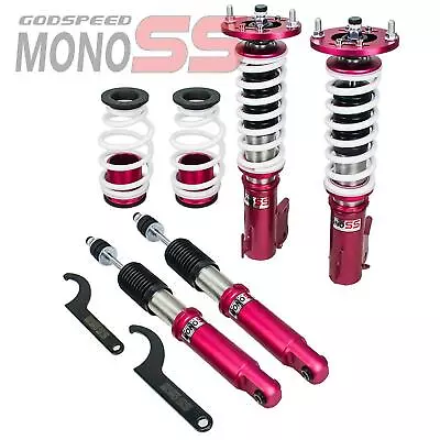 GSP Godspeed Mono SS Coilovers Suspension Kit For Mitsubishi Mirage Hatch 14-17 • $675