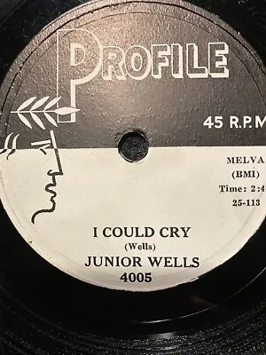 $59 • Buy Blues 78 Rpm Junior Wells Profile 4005