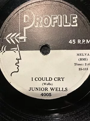 $59 • Buy Blues 78 Rpm Junior Wells Profile 4005