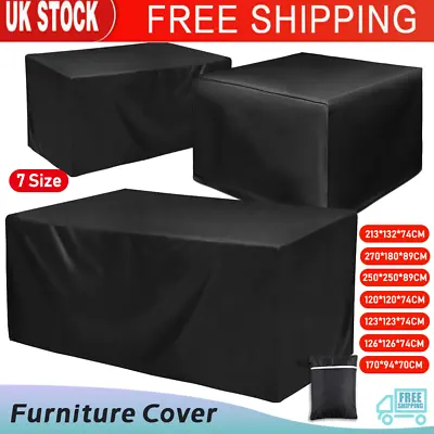 £13.99 • Buy Heavy Duty Waterproof Garden Patio Furniture Cover For Rattan Table Cube Outdoor