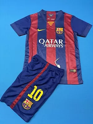 New Youth 24 Medium Lionel Messi Jersey And Shorts Set • $40