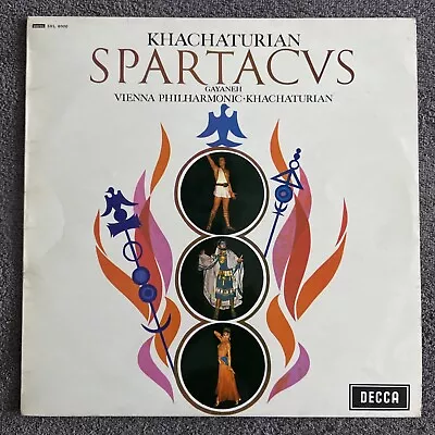 Decca Sxl 6000 Uk Tas List Nm Khachaturian - Spartacus • £10