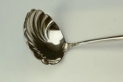 925 Sterling Brocade By International Silver Co. Solid Gravy Spoon 56G (ANT3715) • $129